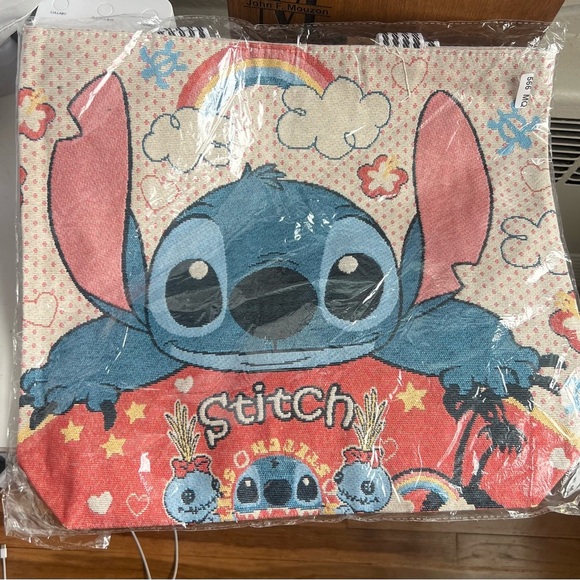 Brand New Lilo and Stitch Tote Bag - Never Used, Still in Poly Bag! - Picture 1 of 9